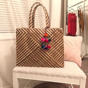 Colorful Pompon Bag Charm